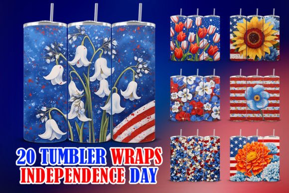 Download Independence Day Tumbler Wraps - Independence day tumbler Collection