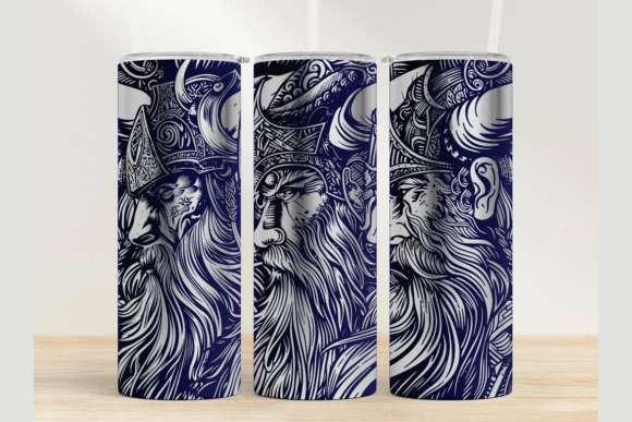 Download Viking 20oz Laser Tumbler Wrap SVG - Laser tumbler wrap Collection