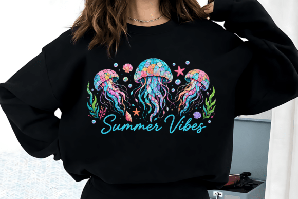 Download Summer Vibes Jellyfish PNG, Beach PNG - Summer vibes Collection
