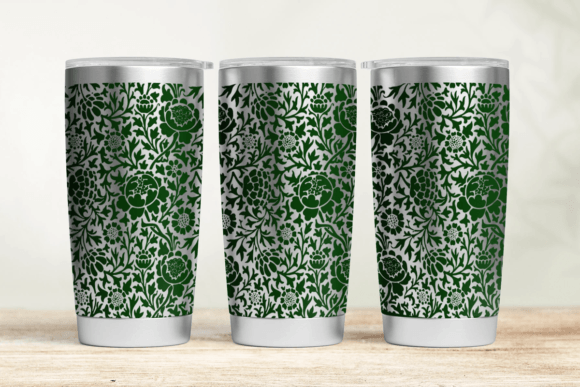 Download Floral 20oz Laser Tumbler Wrap SVG - Laser tumbler wrap Collection