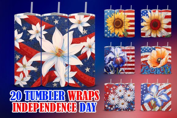 Download Independence Day Tumbler Wraps - Independence day tumbler Collection